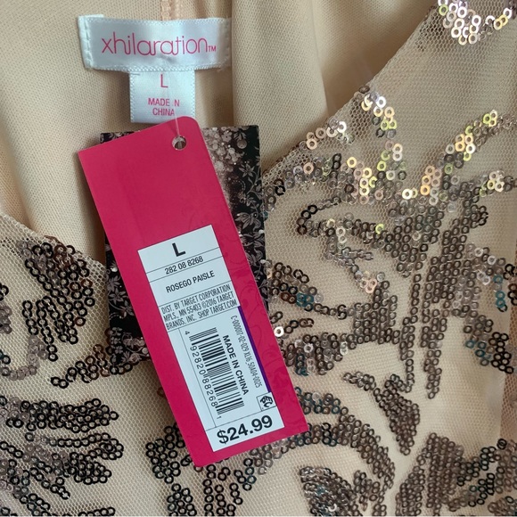 • NWT!  [Xhilaration] Sequin Dress • - Picture 4 of 10